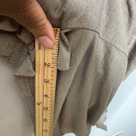 Wilfred Free Romper‎ Women’s Small Brown Drawstring Waist Sleeveless Lounge - Picture 6 of 12